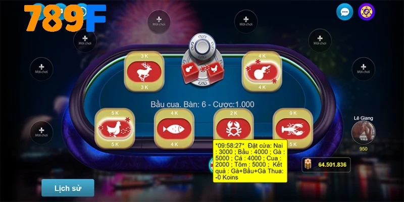 cách chơi bầu cua tôm cá