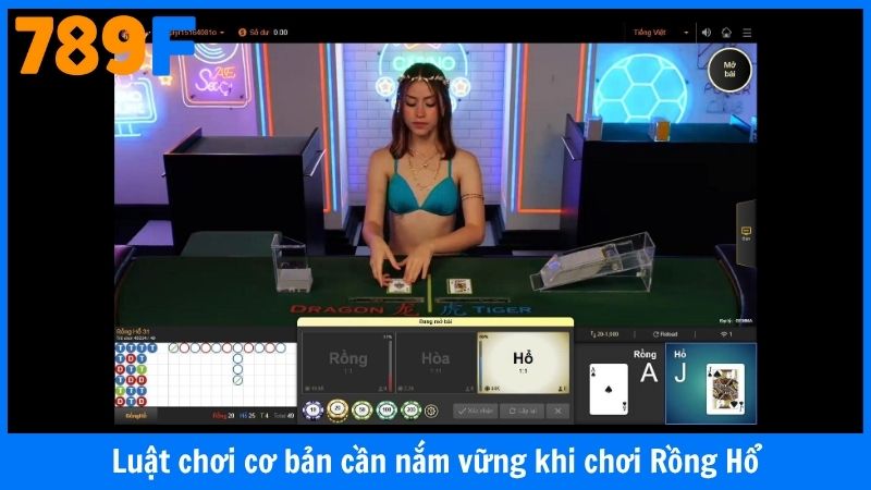 Luật chơi cơ bản cần nắm vững khi chơi Rồng Hổ